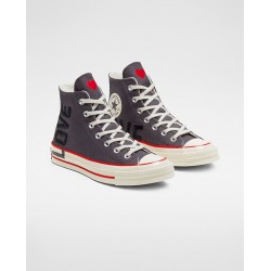 Кеды Converse (Конверс) Chuck 70 высокие серые