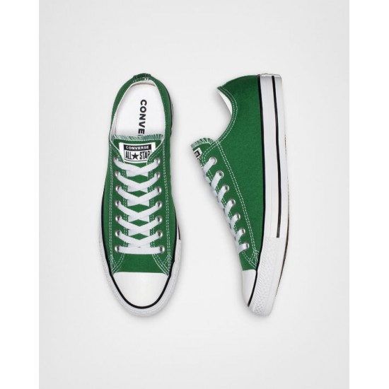 Кеды Converse (Конверс) All Star зеленые низкие