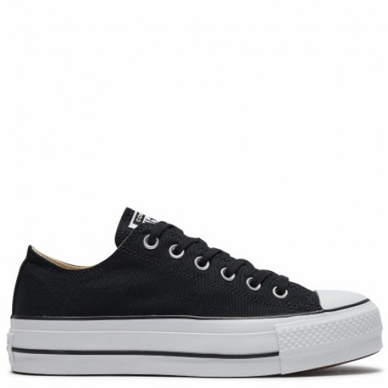 черные высокие кеды на платформе Converse Chuck Taylor