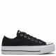 черные высокие кеды на платформе Converse Chuck Taylor