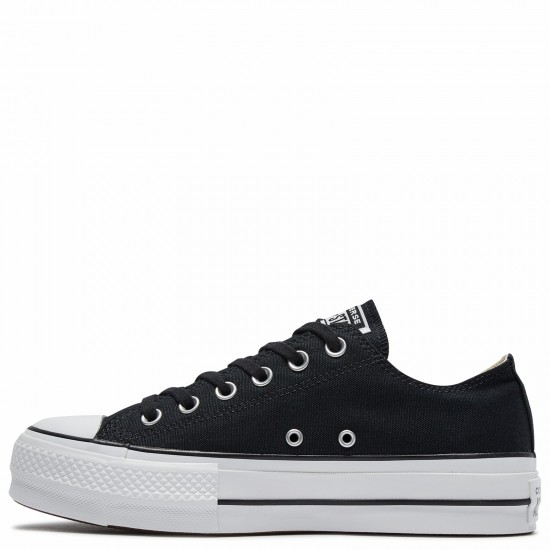 черные высокие кеды на платформе Converse Chuck Taylor