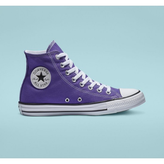 Кеды Converse (Конверс) Chuck 70 высокие фиолетовые