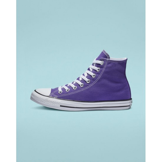 Кеды Converse (Конверс) Chuck 70 высокие фиолетовые