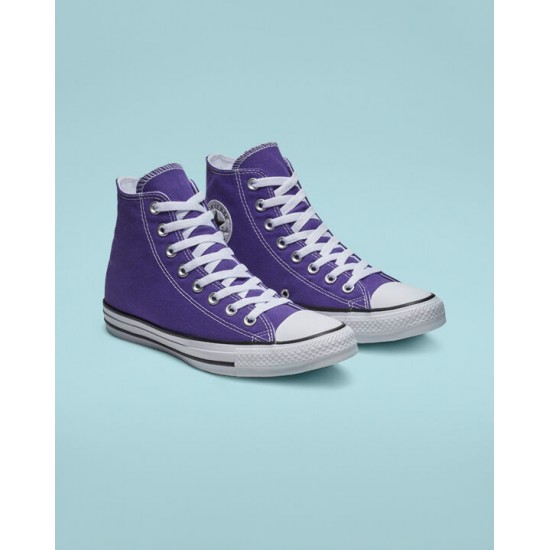 Кеды Converse (Конверс) Chuck 70 высокие фиолетовые