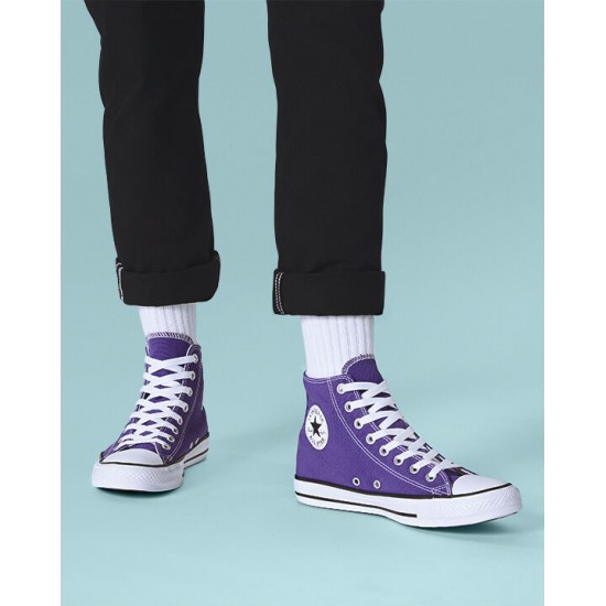 Кеды Converse (Конверс) Chuck 70 высокие фиолетовые Кеды Converse (Конверс) Chuck 70 высокие фиолетовые
