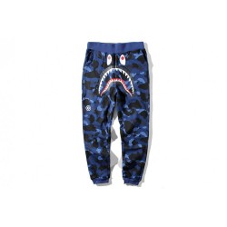 Bape Shark мужские синие брюки