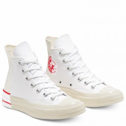 Кеды Converse (Конверс) Chuck 70 высокие белые