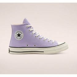 Кеды Converse (Конверс) Chuck 70 высокие светло-фиолетовые