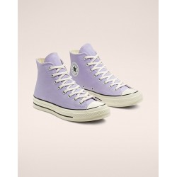 Кеды Converse (Конверс) Chuck 70 высокие светло-фиолетовые
