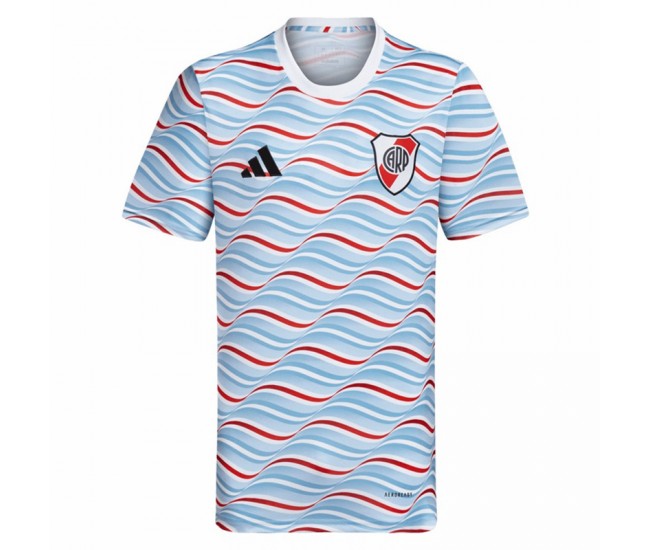 24-25 River Plate Men's Pre Match Soccer Jersey