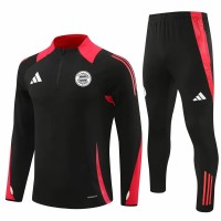 24-25 Bayern Munich Mens Black Training Technical Tracksuit