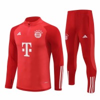 24-25 Bayern Munich Mens Red Training Technical Tracksuit