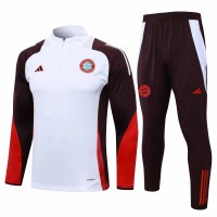 24-25 Bayern Munich Mens White Training Technical Tracksuit