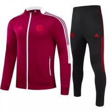 2021-22 Bayern Munich Red Presentation Soccer Tracksuit