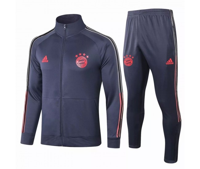 Bayern Munich Technical Training Football Tracksuit Navy 2021