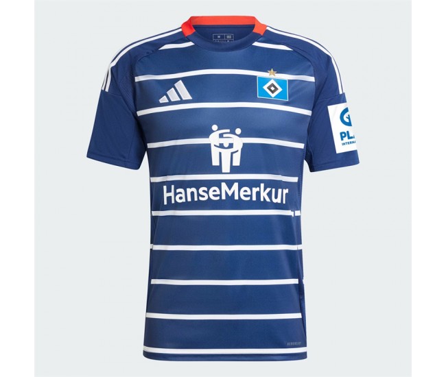 24-25 Hamburger SV Mens Away Soccer Jersey