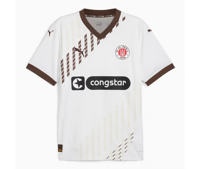 24-25 St Pauli Mens Away Soccer Jersey