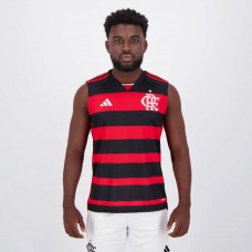 24-25 Flamengo Mens Home Sleeveless Jersey