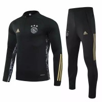 Ajax Training Sweat Football Tracksuit 2020 2021 Black