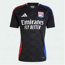 24-25 Olympique Lyonnais Mens Away Soccer Jersey 