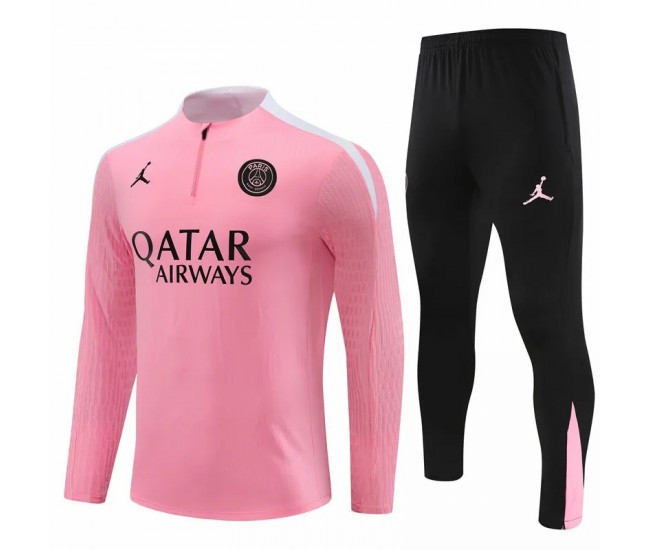 24-25 PSG Jordan Mens Pink Training Technical Tracksuit
