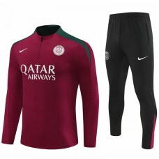 24-25 PSG Mens Red Training Technical Tracksuit