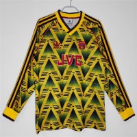 1990-1992 Arsenal FC Long Sleeve Away Retro Jersey 