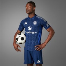 24-25 Manchester United Mens Away Authentic Soccer Jersey 