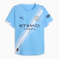 25-26 Manchester City Mens Home Soccer Jersey 