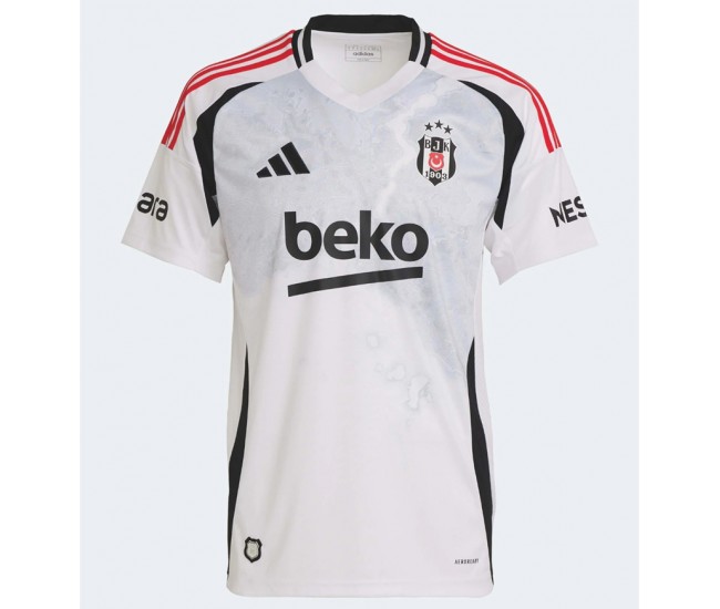 24-25 Beşiktaş Mens Home Soccer Jersey 