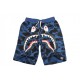 Bape Tiger Camo мужские синие шорты Bape Tiger Camo мужские синие шорты