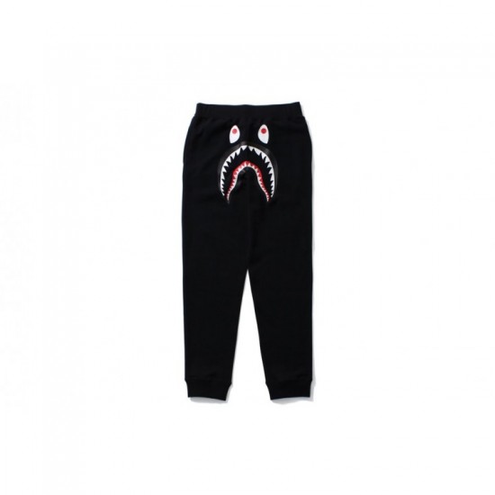 Bape Shark мужские черные брюки Bape Shark мужские черные брюки