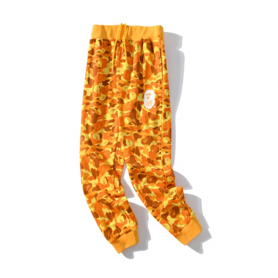 Bape x GTA оранжевые брюки
