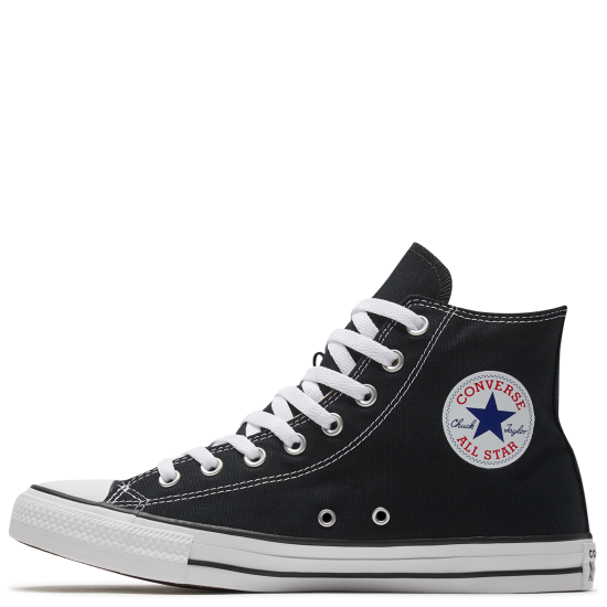 Кеды Converse (Конверс) All Star черные высокие