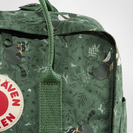 Fjallraven Kанкен рюкзак Art Green Fable