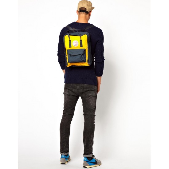 Канкен Рюкзак Classic Navy-Warm Yellow Канкен Рюкзак Classic Navy-Warm Yellow