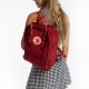 Канкен Рюкзак Classic Deep Red-Folk Pattern Канкен Рюкзак Classic Deep Red-Folk Pattern