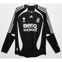 2006-2007 Real Madrid Long Sleeve Third Retro Jersey 