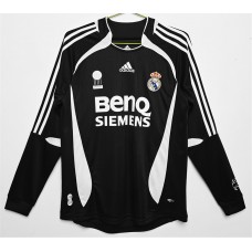 2006-2007 Real Madrid Long Sleeve Third Retro Jersey 