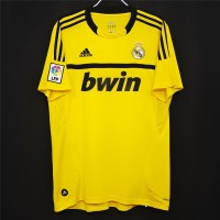 2011-2012 Real Madrid Goalkeeper Retro Jersey Yellow 