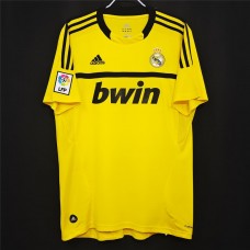 2011-2012 Real Madrid Goalkeeper Retro Jersey Yellow 