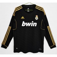 2011-2012 Real Madrid Long Sleeve Away Retro Jersey 