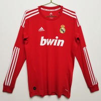 2011-2012 Real Madrid Long Sleeve Third Retro Jersey 