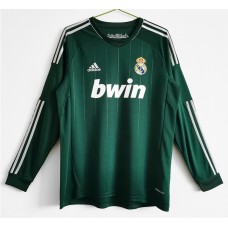 2012-2013 Real Madrid Long Sleeve Third Retro Jersey