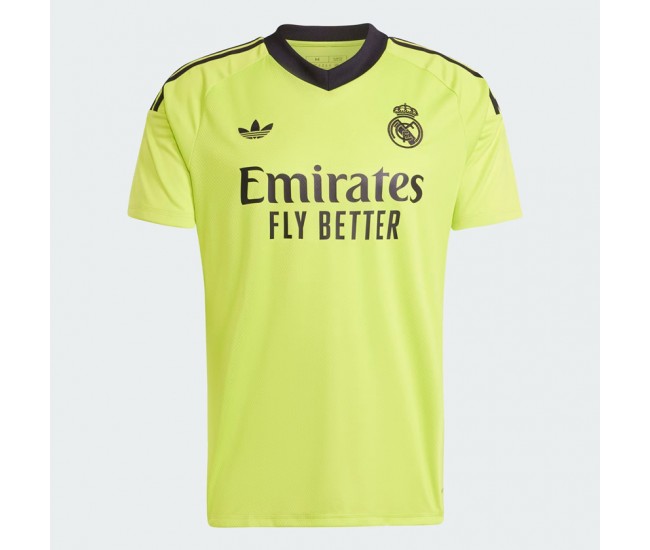 24-25 Real Madrid Mens Third Goalkeeper Soccer Jersey 