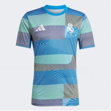 25-26 Real Madrid Mens Pre Match Soccer Jersey