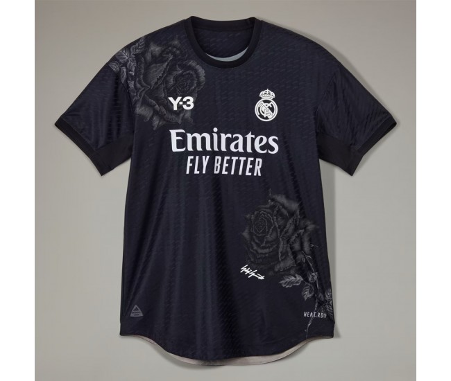 23-24 Real Madrid Mens Black Fourth Jersey
