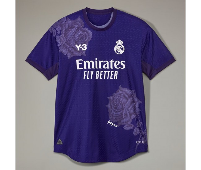 23-24 Real Madrid Mens Dark Purple Fourth Jersey