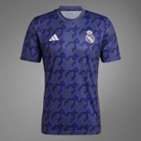 23-24 Real Madrid Mens Shadow Navy Pre Match Jersey
