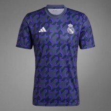 23-24 Real Madrid Mens Shadow Navy Pre Match Jersey